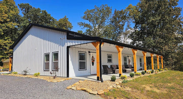 The White Barn Metal House Kit