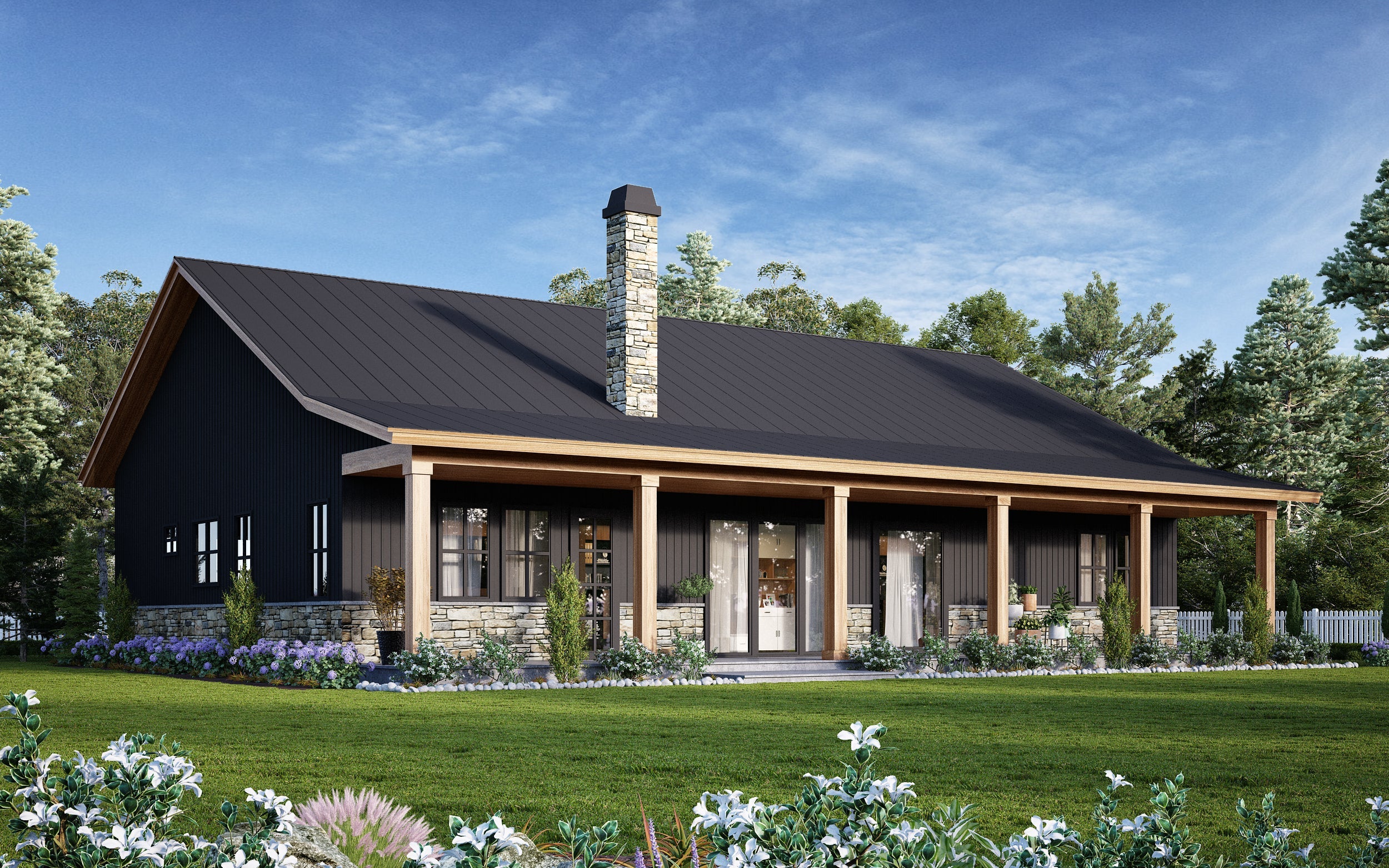 The Steelhide Lodge Steel Barndo House Kit