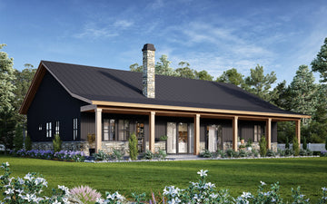 The Steelhide Lodge Steel Barndo House Kit