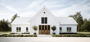 The White Ember Steel Barndo House Kit