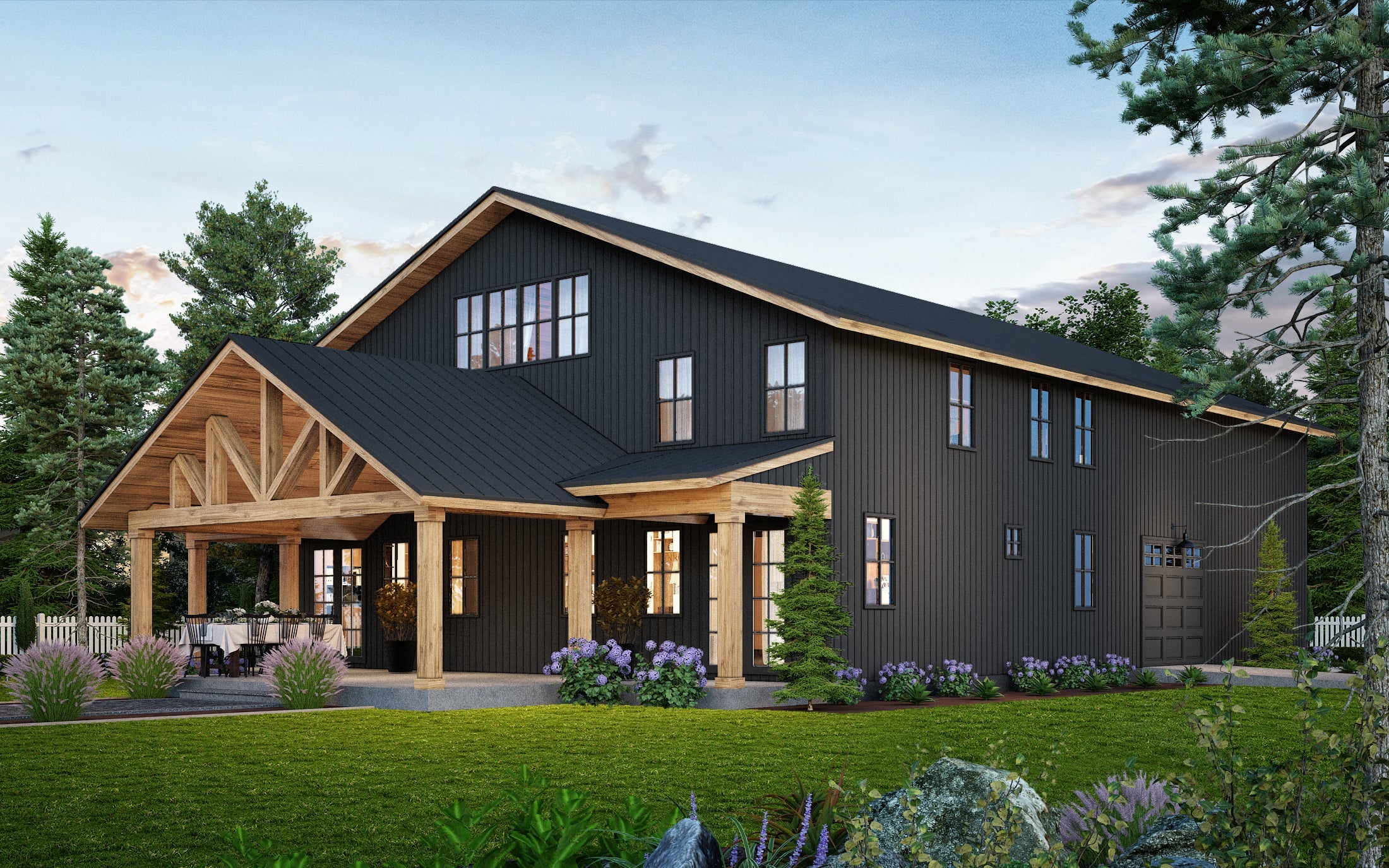 The Steel Hearth Steel Barndo House Kit