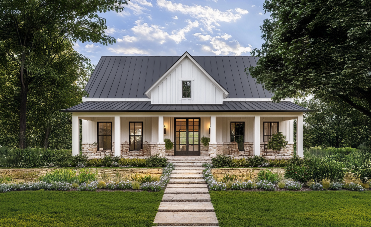 Farmhouse Metal House Kit