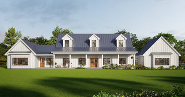 The Monaco Farmhouse Steel Barndo House Kit