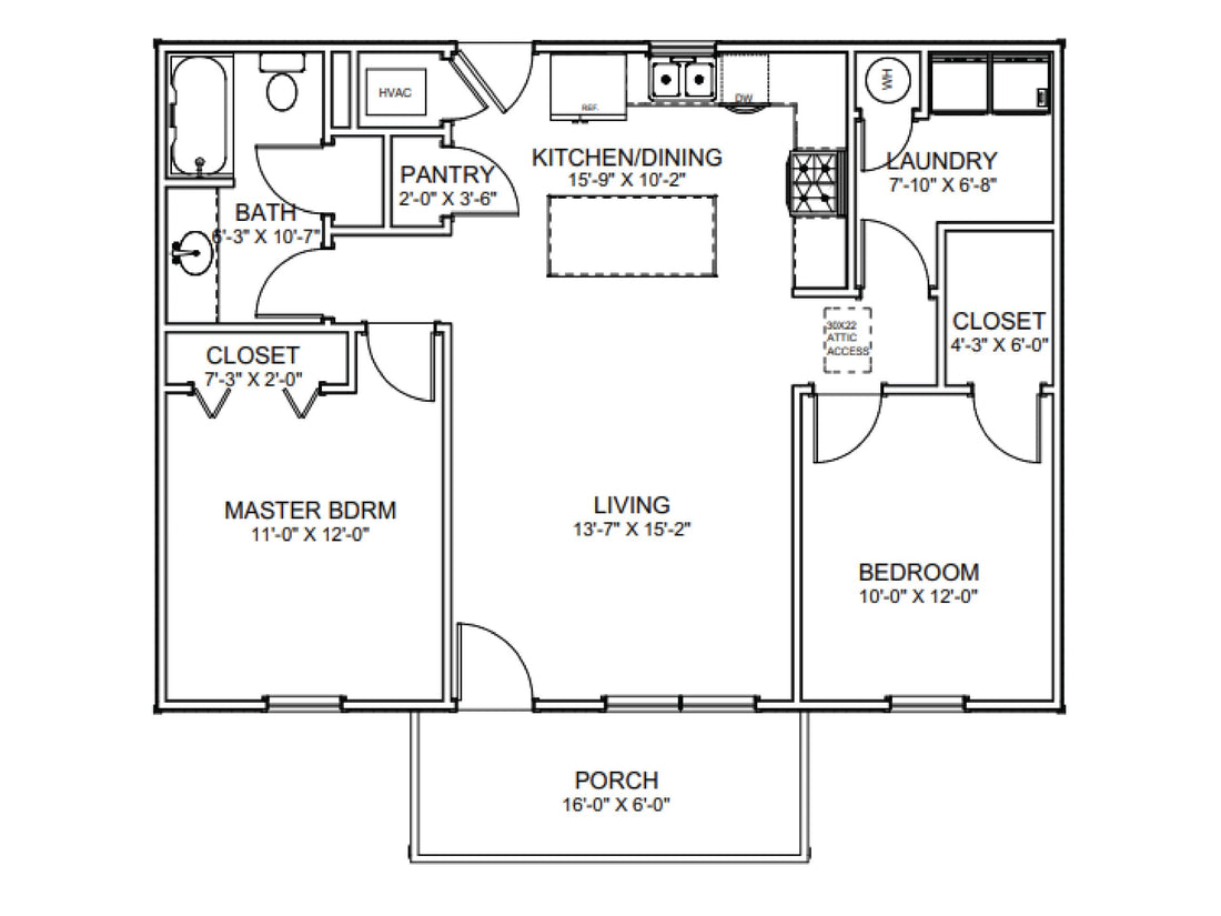 The Cloverfield Affordable House Kit