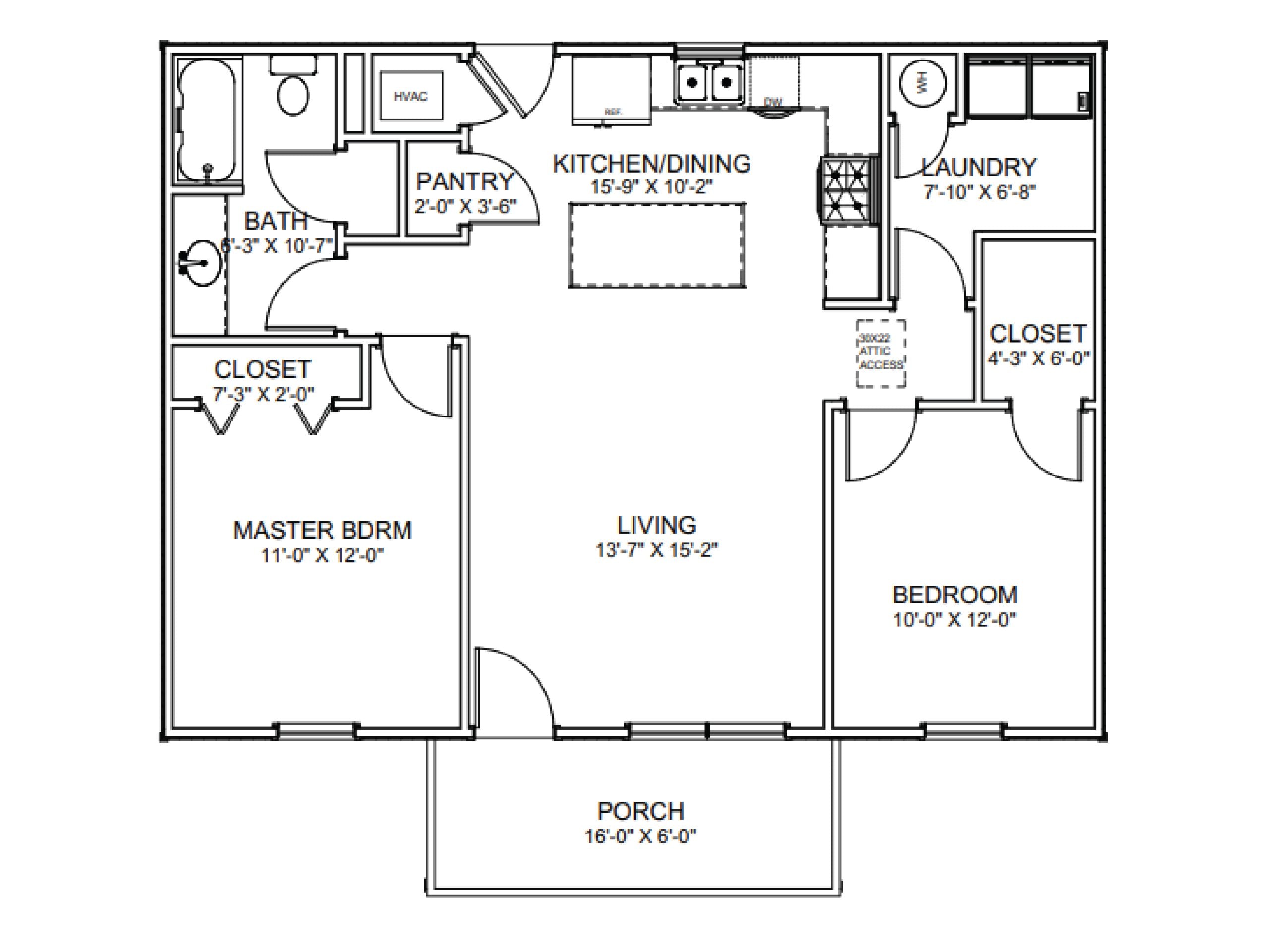 The Cloverfield Affordable House Kit